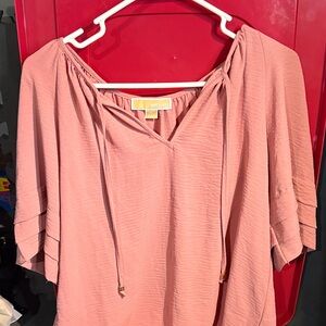 Michael Kors Blush Pink Blouse